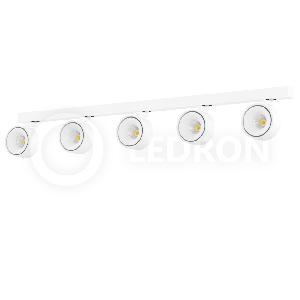 Накладной диммируемый светодиодный светильник LeDron SAGITONY E5 S75 Dim White