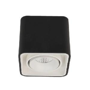 Накладной светодиодный светильник LeDron TUBING Black/White