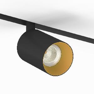 Трековый магнитный светодиодный светильник LeDron Sagi S60 Black-Gold