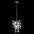 Подвесной светильник Crystal Lux Romeo SP2 CR D250